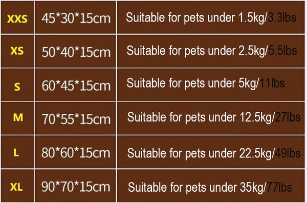 Bone Pet Bed Warm Pet Products For Small Medium Large Dog Soft Pet Bed For Dogs Washable House For Cat Puppy Cotton Kennel Mat